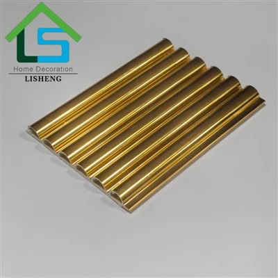 Impressionants panells WPC semicercle en combinacions de colors vibrants